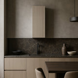 Cambridge Grey Nordic Wall Kitchen Cabinet - Quick Assemble, Modern Style