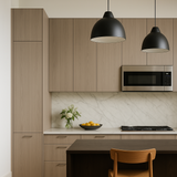Cambridge Grey Nordic Wall Kitchen Cabinet - Quick Assemble, Modern Style