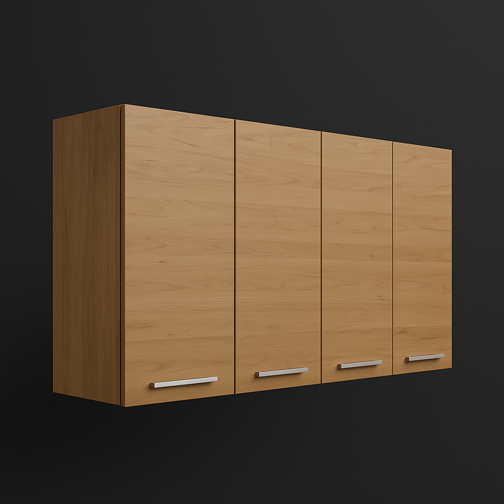 Unbranded Natural Oak Wall Kitchen Cabinet - 47" x 13" x 23"