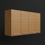 Unbranded Natural Oak Wall Kitchen Cabinet - 47" x 13" x 23"