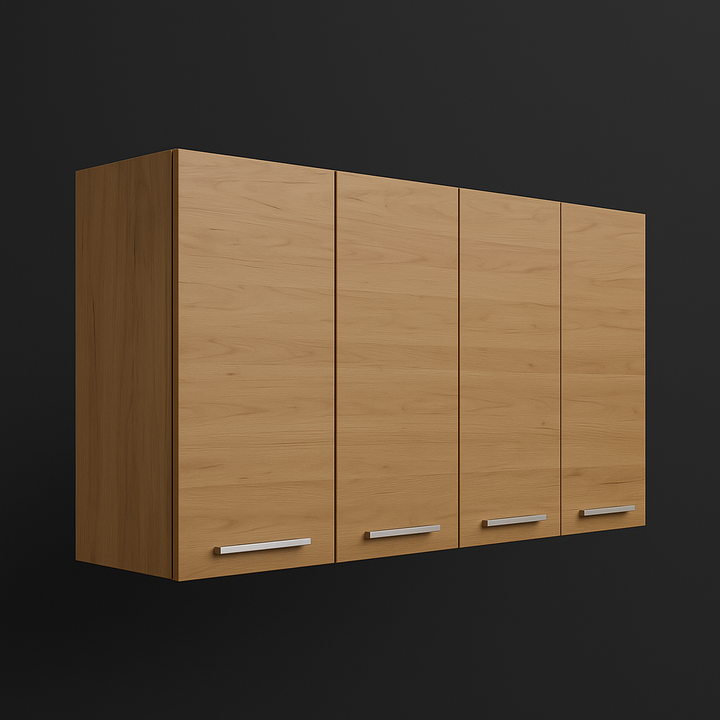 Unbranded Natural Oak Wall Kitchen Cabinet - 47" x 13" x 23"