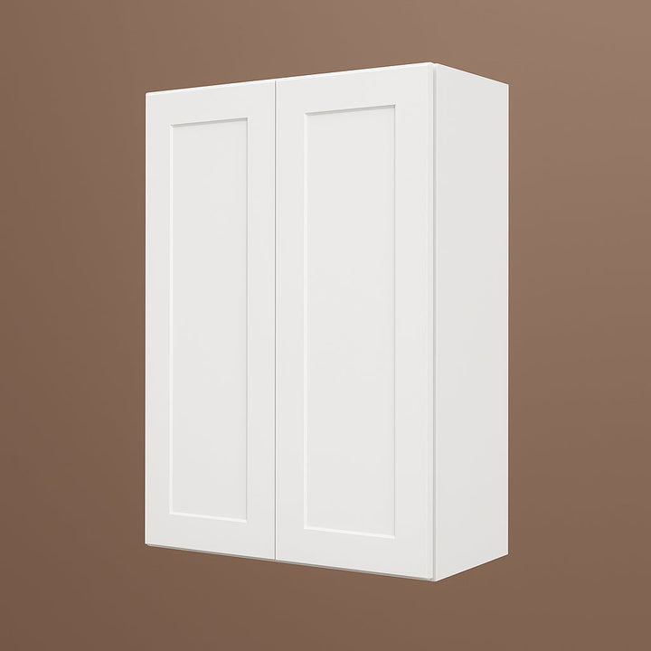 HOMLUX Ready-to-Assemble Shaker White Wall Kitchen Cabinet, 27x12x36 Inches