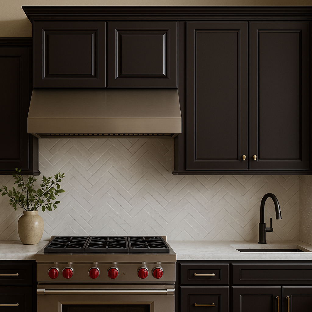 LIFEART CABINETRY Newport 36x15x12 in. 2-Door Wall Cabinet in Dark Espresso
