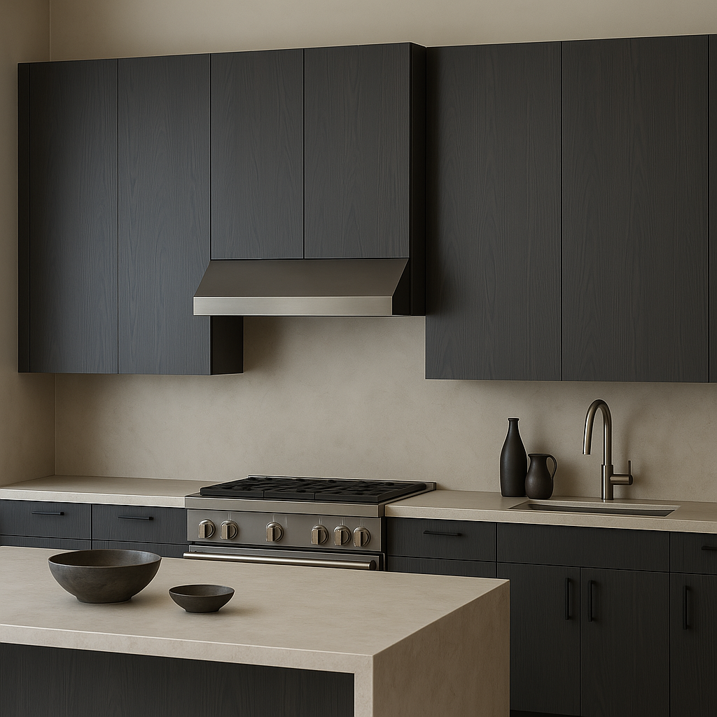 Cambridge Carbon Marine Wall Kitchen Cabinet, 33 x 30 in., 2 Door