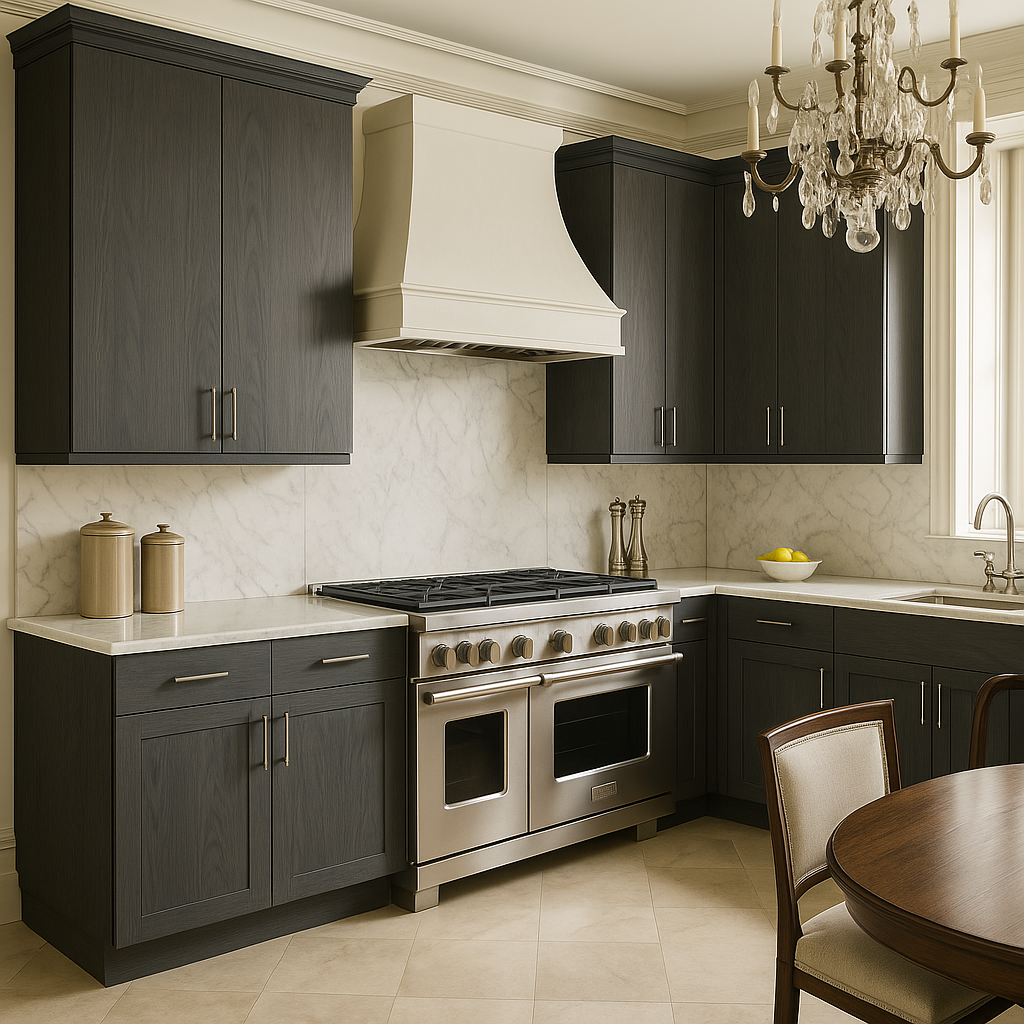Cambridge Carbon Marine Wall Kitchen Cabinet, 27 x 42 in.