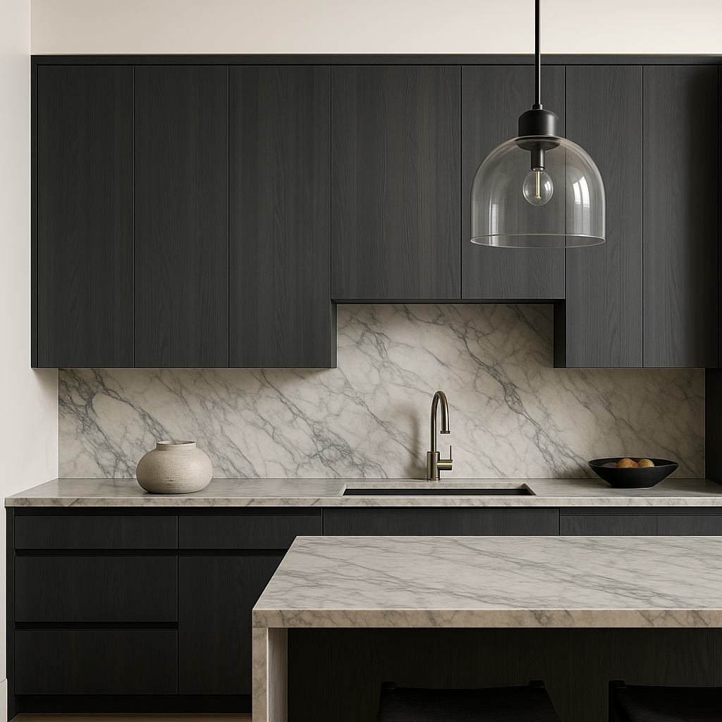 Cambridge Carbon Marine Wall Kitchen Cabinet, 24 x 42 in.