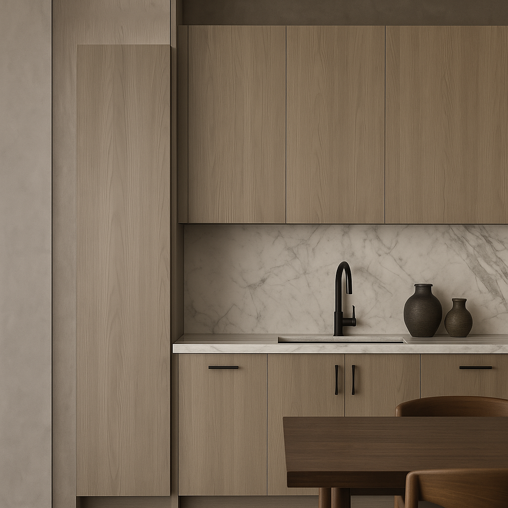 Cambridge Grey Nordic Wall Kitchen Cabinet, 21 x 42 in.