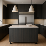 Cambridge Carbon Marine 33 in. Base Kitchen Cabinet - Quick Assemble Modern Style