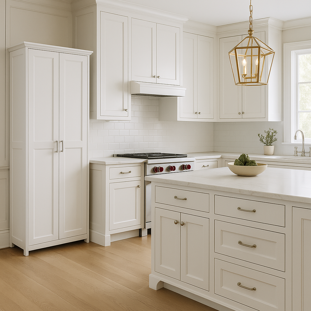 Adrinfly Bath Storage Cabinet, 29.25-in W x 14.60-in D x 71.25-in H, White
