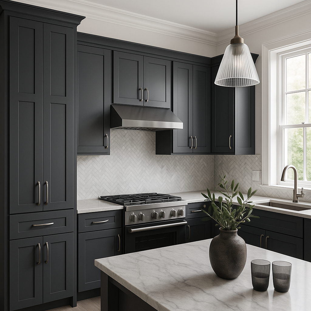 MILL'S PRIDE Richmond Venetian Onyx Shaker Wall Kitchen Cabinet - Ready to Assemble
