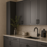 MILL'S PRIDE Richmond Venetian Onyx Shaker Wall Kitchen Cabinet, 12" W x 12" D x 42" H