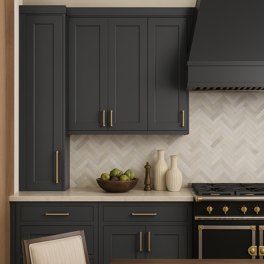 MILL'S PRIDE Richmond Venetian Onyx Plywood Shaker Wall Kitchen Cabinet