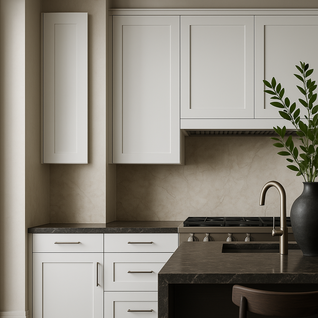 Cambridge Everest 21 in. Shaker Wall Kitchen Cabinet in White