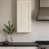 Plywell Antique White Single Door Wall Cabinet - Ready to Assemble