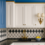 HOMLUX Ready to Assemble Wall Kitchen Cabinet in Shaker White, 9 in. W x 12 in. D x 42 in. H