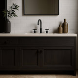 Roller White Matte Porcelain Subway Tile 3x11"
