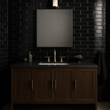Stacy Garcia ArtBlock Nero Black 4x16 Glossy Porcelain Tile