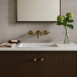 Stacy Garcia Fluted Grigio 4x16 Glossy Porcelain Tile