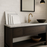 White Ceramic Subway Tile Sample Bundle - 5 Best Sellers