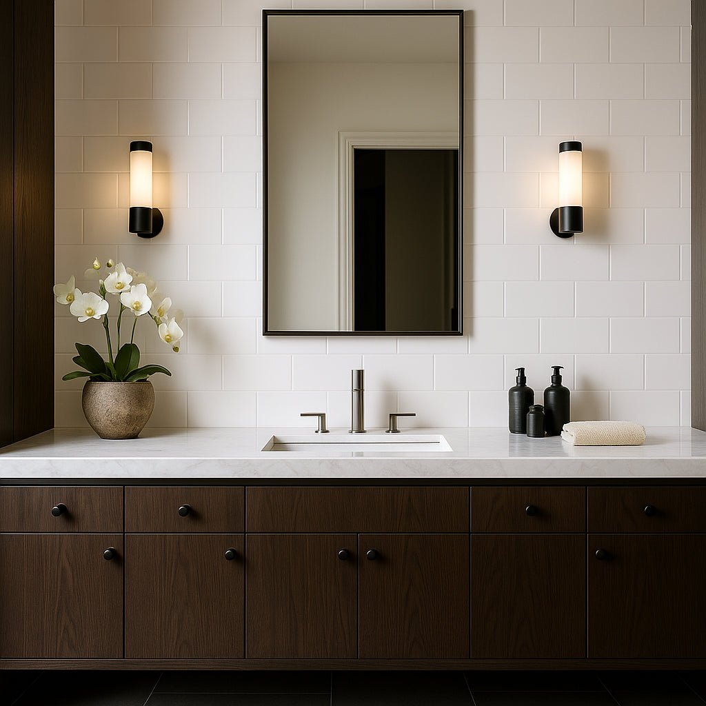 Tilebar Basic White 8x16 Polished Ceramic Subway Wall Tile