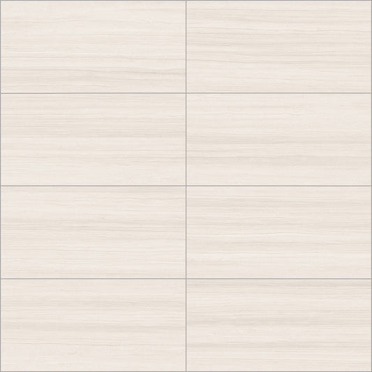 Montalcino Traverse Sand Polished Porcelain Tile - 12 x 24, Stone Look, Waterproof