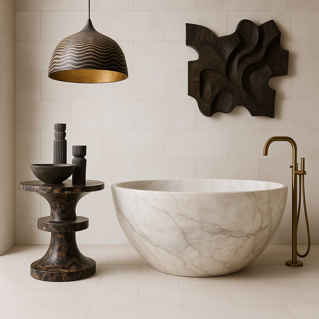 Vetta Elements Luxe Sand Matte Porcelain Tile - 12 x 24 Cement Look, Indoor/Outdoor Use
