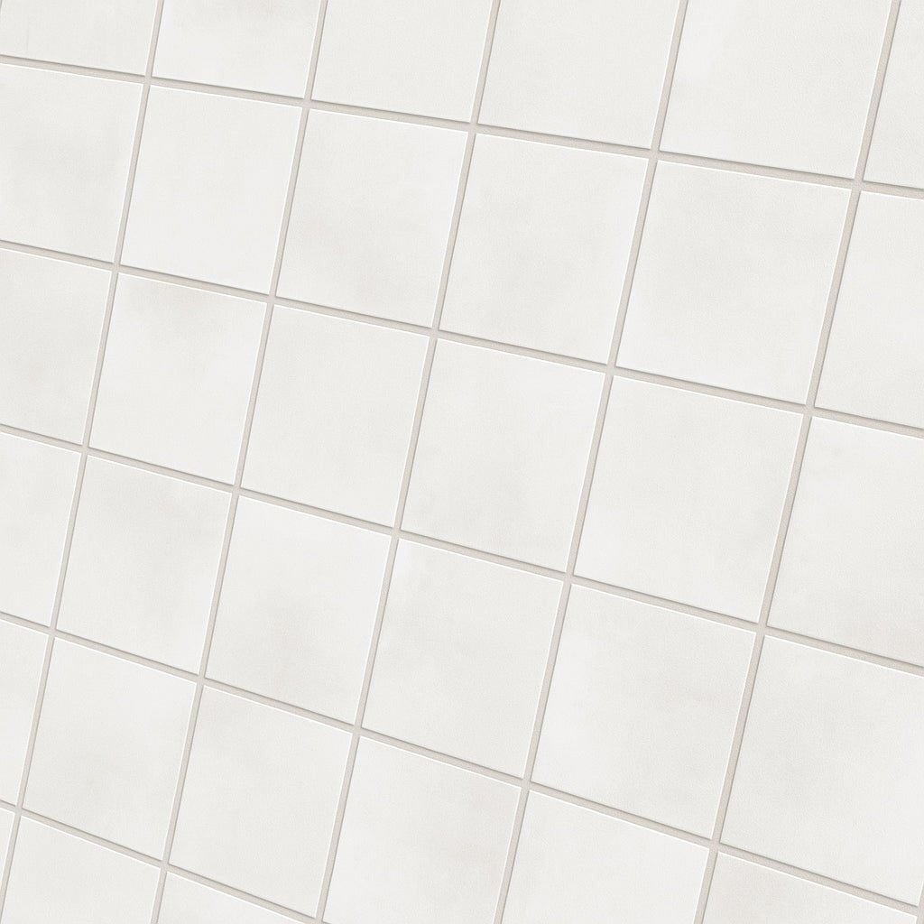 Vetta Elements Luxe Sand Square Matte Porcelain Mosaic Tile 12x12 - Durable Cement Look