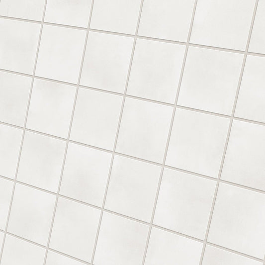 Vetta Elements Luxe Sand Square Matte Porcelain Mosaic Tile 12x12 - Durable Cement Look