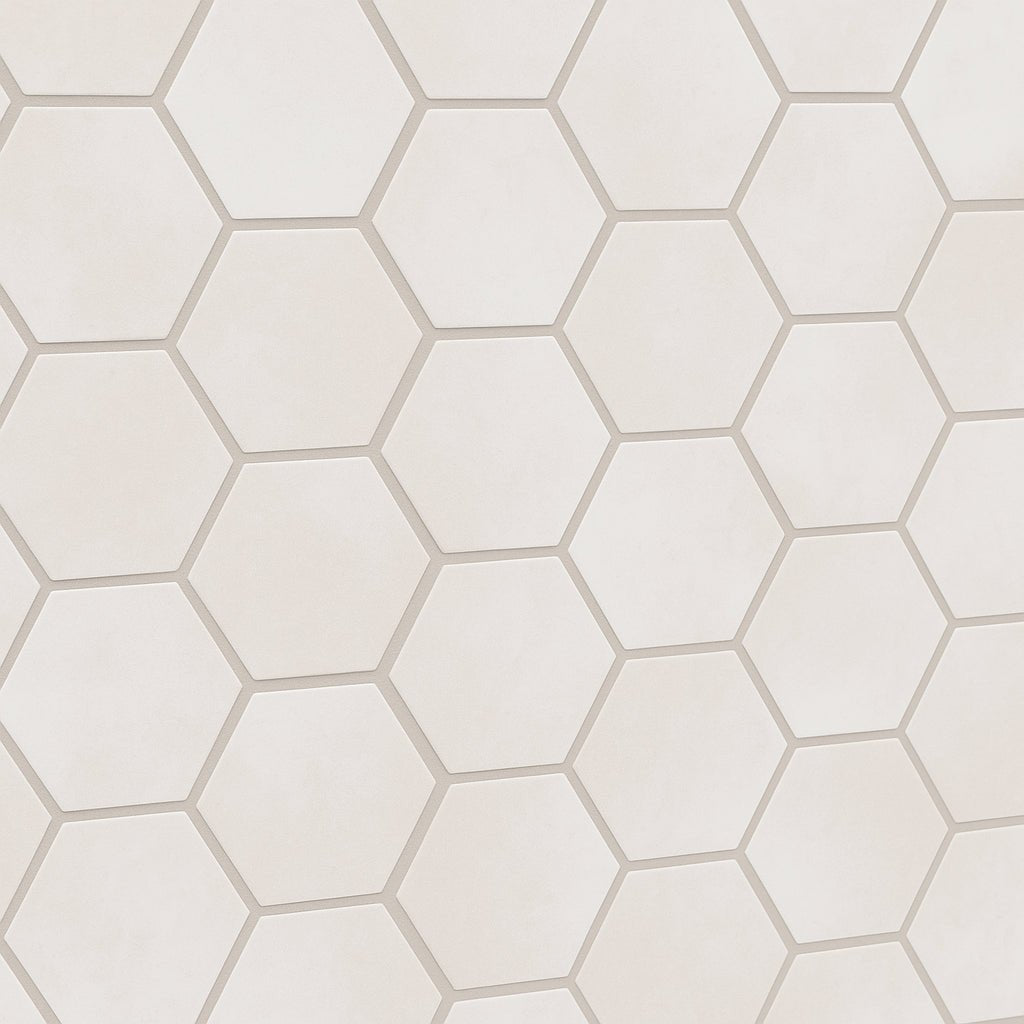 Vetta Elements Luxe Sand Hexagon Matte Porcelain Mosaic Tile - 12 x 12, Matte Finish, Durable and Waterproof