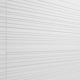 Dimensions Olympia Linear Ceramic Matte Tile - 16 x 47 Inches, White Matte Finish