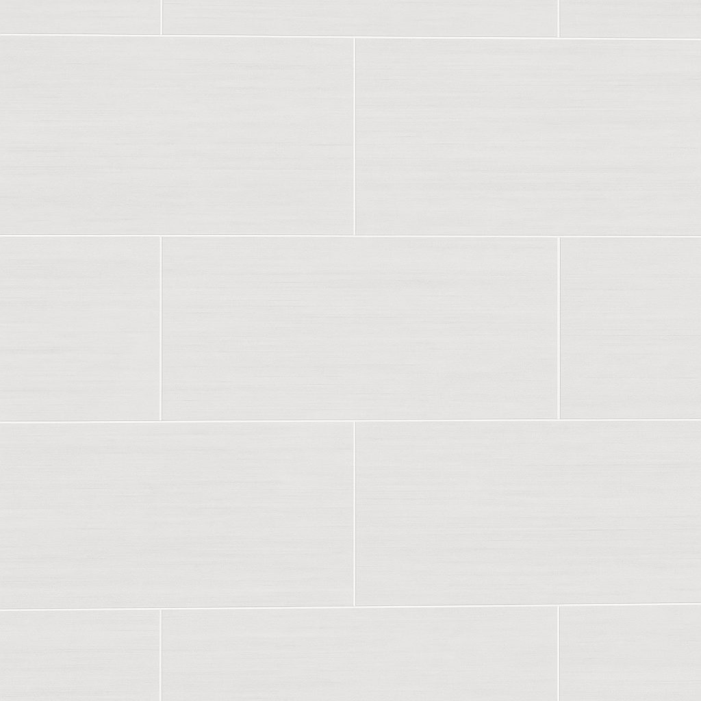 Vetta by Crossville Lenox White Porcelain Tile 12 x 24 Matte Finish