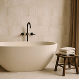 Castille Chastain Ivory Porcelain Tile 12 x 24 Matte Finish