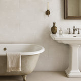 Adessi Mykonos White Porcelain Tile - 24 x 48 Polished Finish