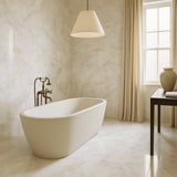 Pianetto Alessia Bianca Polished Porcelain Tile 24 x 48