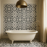 Adessi Bayona Deco II Matte Porcelain Tile - 8x8 Patterned Tile