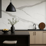San Giorgio Brindisi Bianco Polished Porcelain Tile 24 x 48