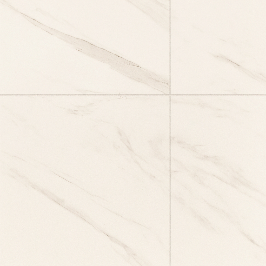 San Giorgio Andover White Polished Porcelain Tile 24 x 48