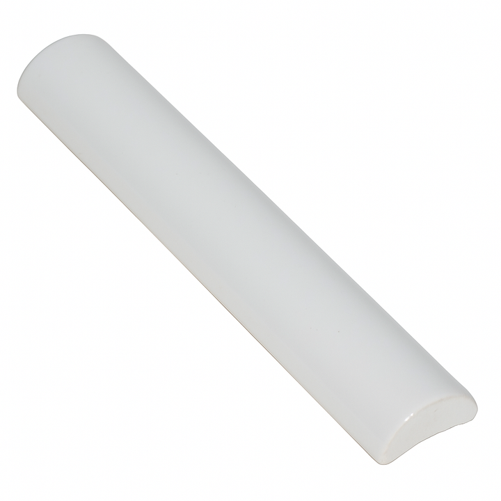 Festival Bright White Ice Ceramic Quarter Round - 3/4 x 6