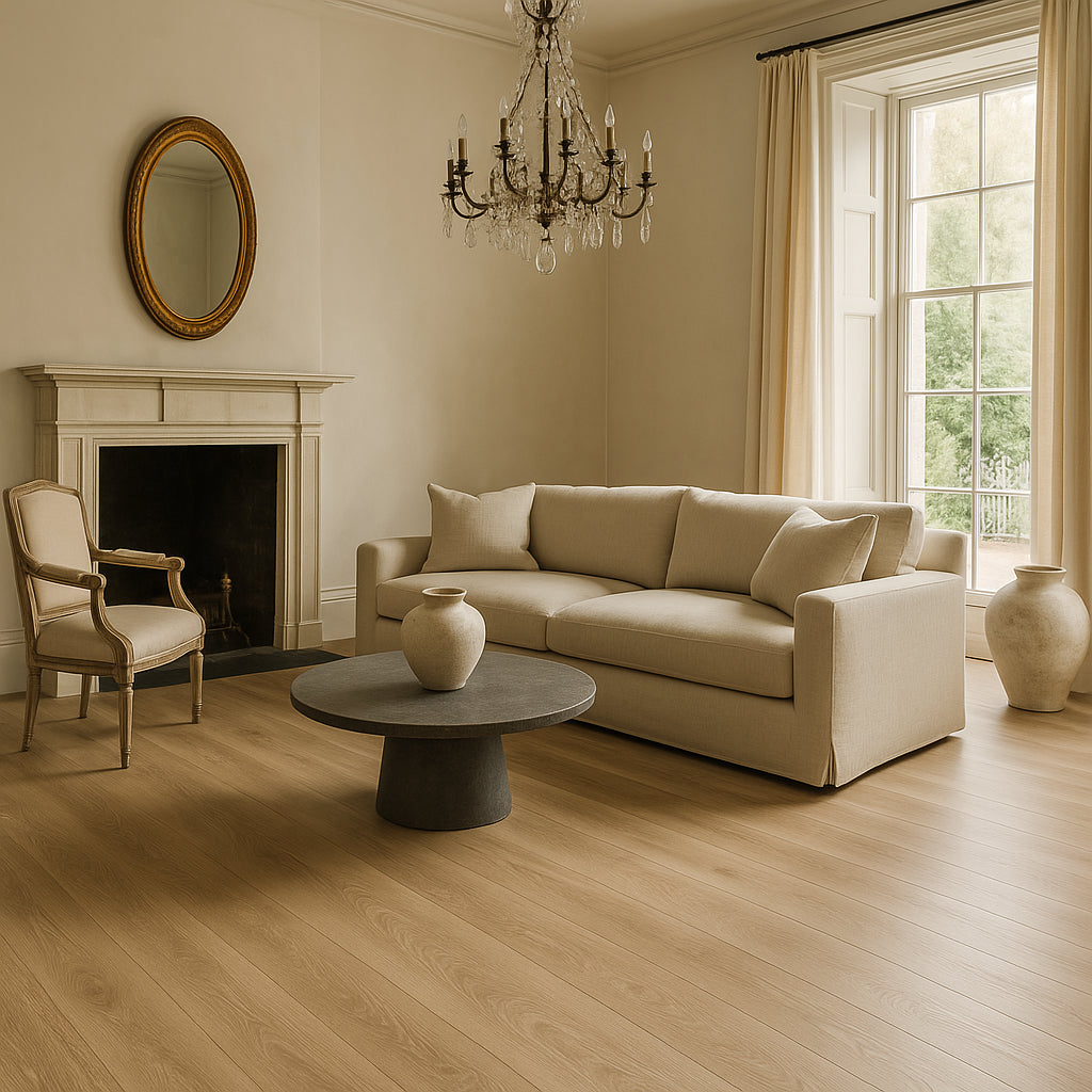 CALI Aqua Tough Premium Seaboard Oak Vinyl Plank Sample - Waterproof, Scratch Resistant