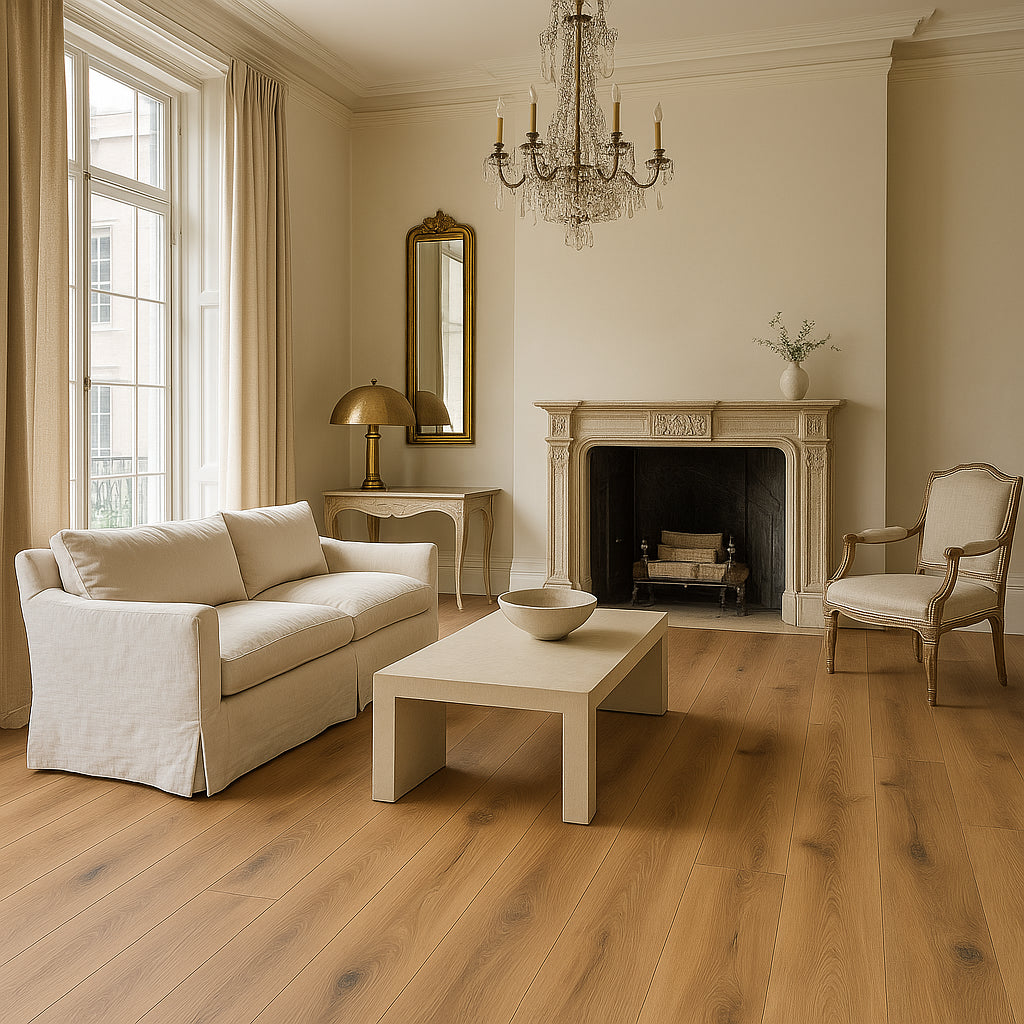 CALI North Shore Oak Luxury Vinyl Plank Flooring - Waterproof, Scratch Resistant, 26.62 sq ft Carton
