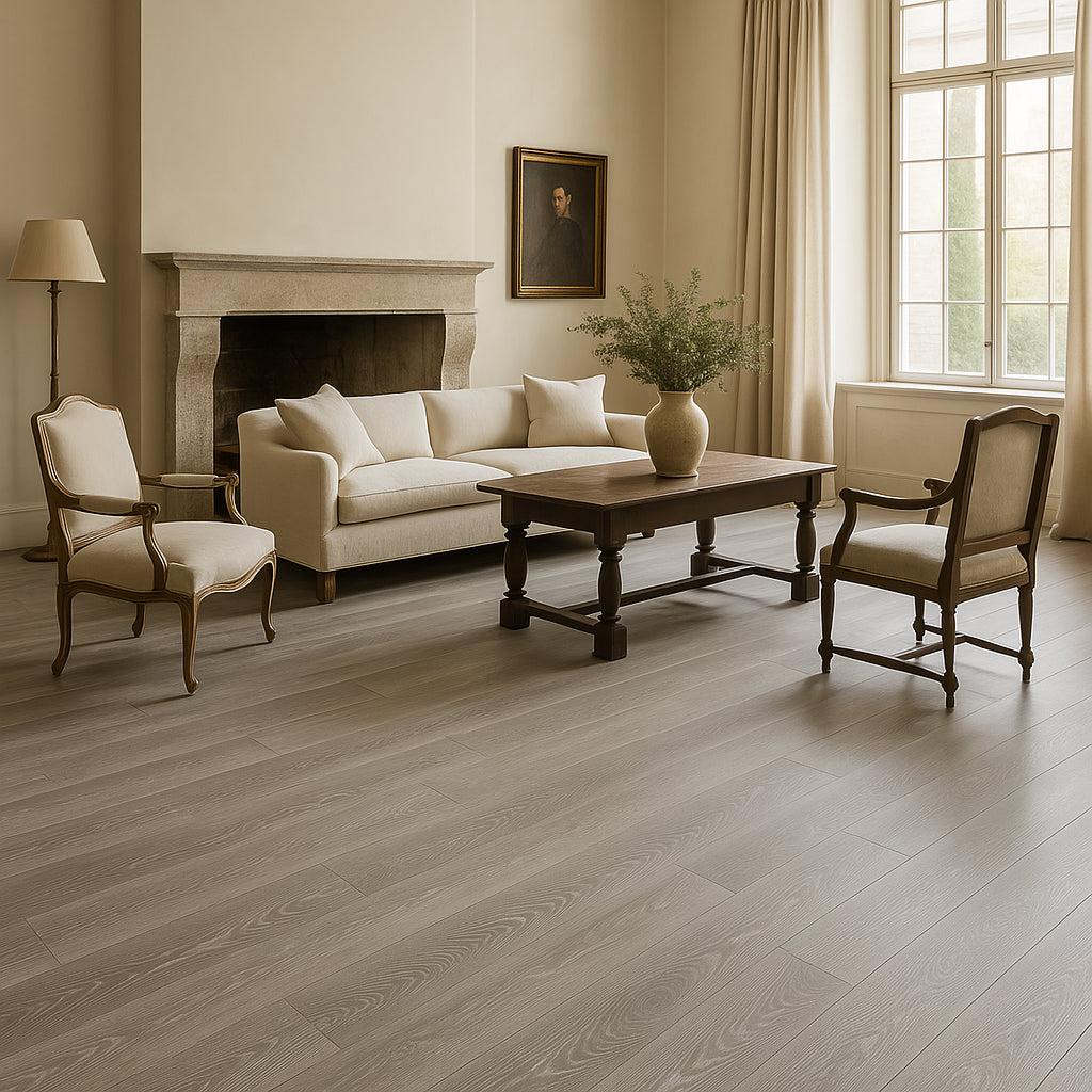 CALI Oceanic Oak Waterproof Vinyl Plank Flooring - 20-mil Wear Layer, 26.62 sq ft Carton
