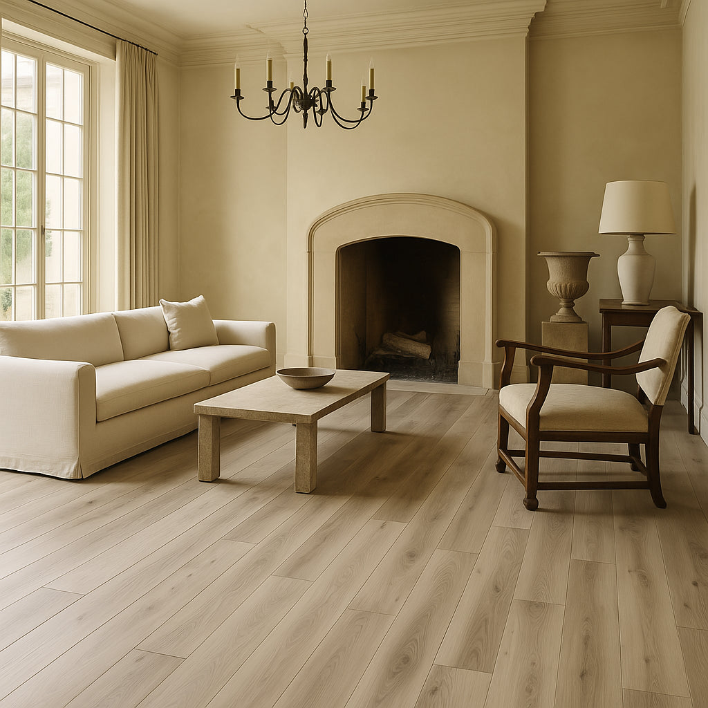CALI Aqua Tough Plus Railway Gray 20-mil Waterproof Vinyl Plank Flooring - 23.9 sq ft Carton