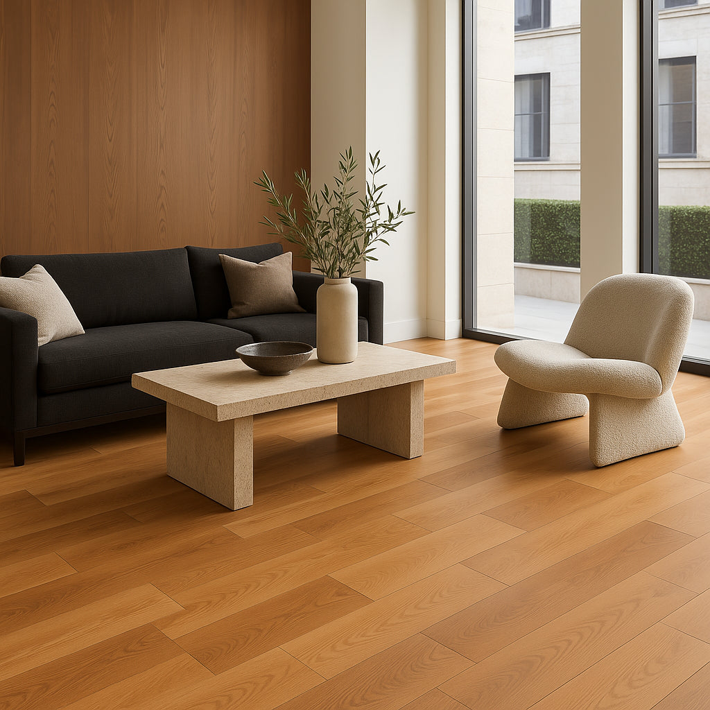 CALI Aqua Tough Plus Honey Beam Waterproof Luxury Vinyl Plank Flooring - 23.9 sq ft Carton