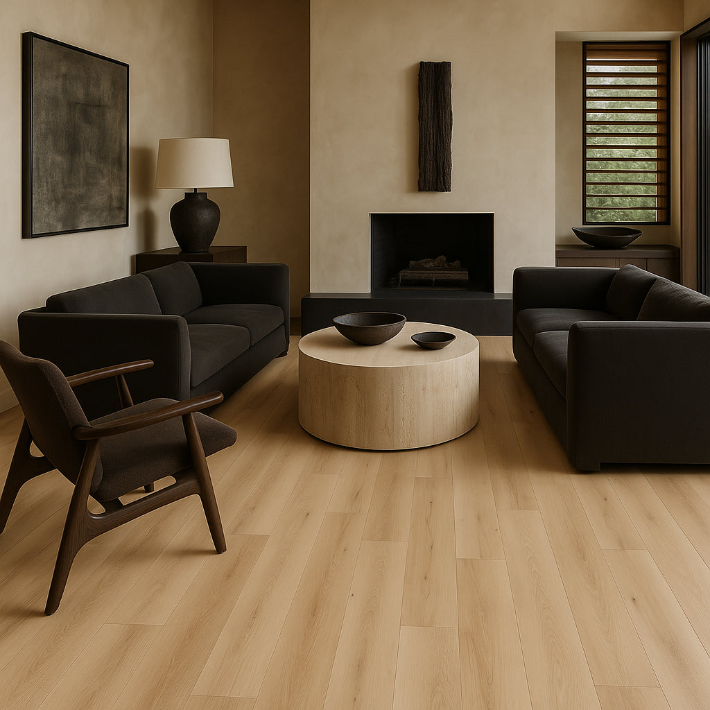 CALI Longboards Doheny Dune Waterproof Luxury Vinyl Plank Flooring - 20mil Wear Layer, 26.62 sq ft Carton