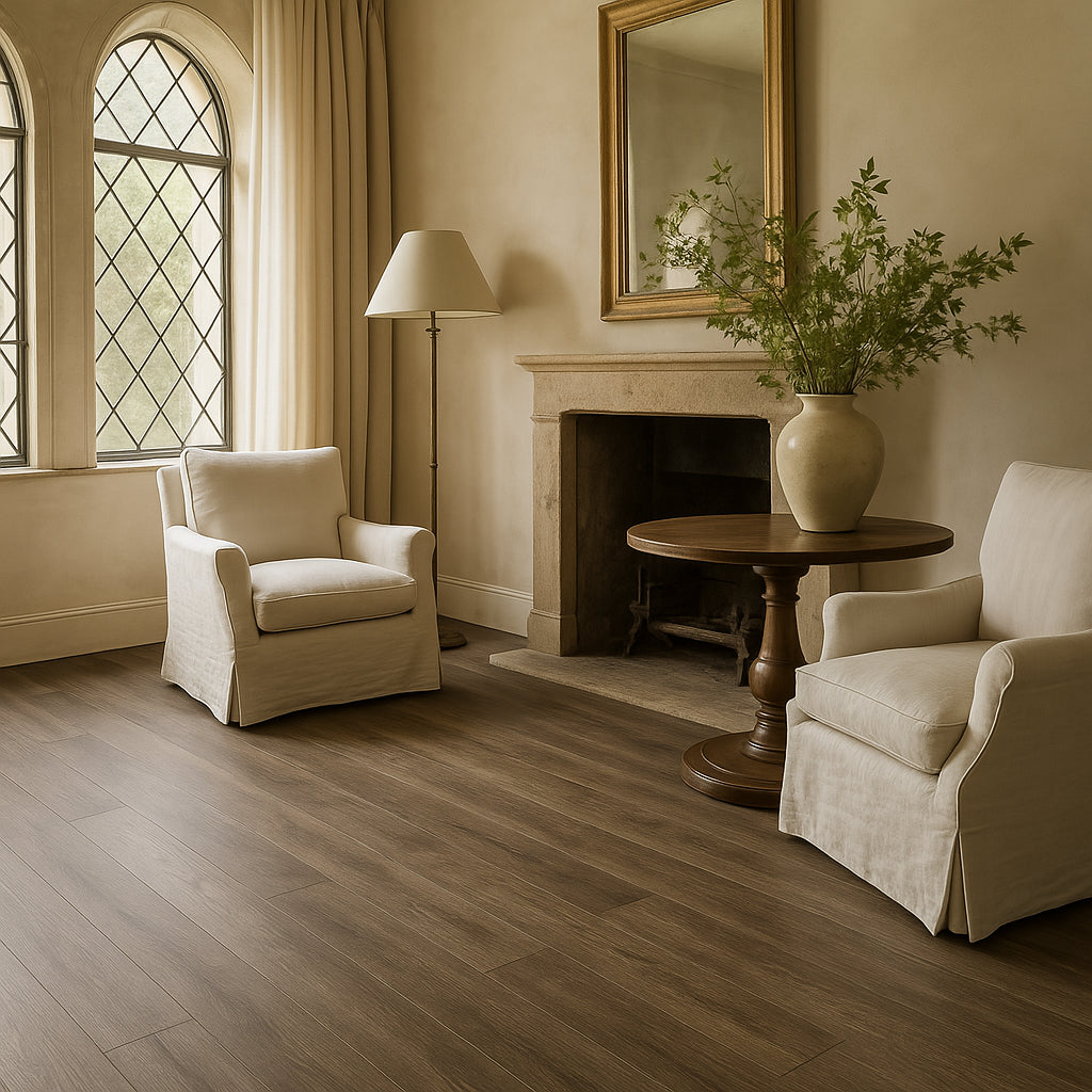 CALI Aqua Tough Premium Thornwood Vinyl Plank Sample - Waterproof, Scratch Resistant Flooring