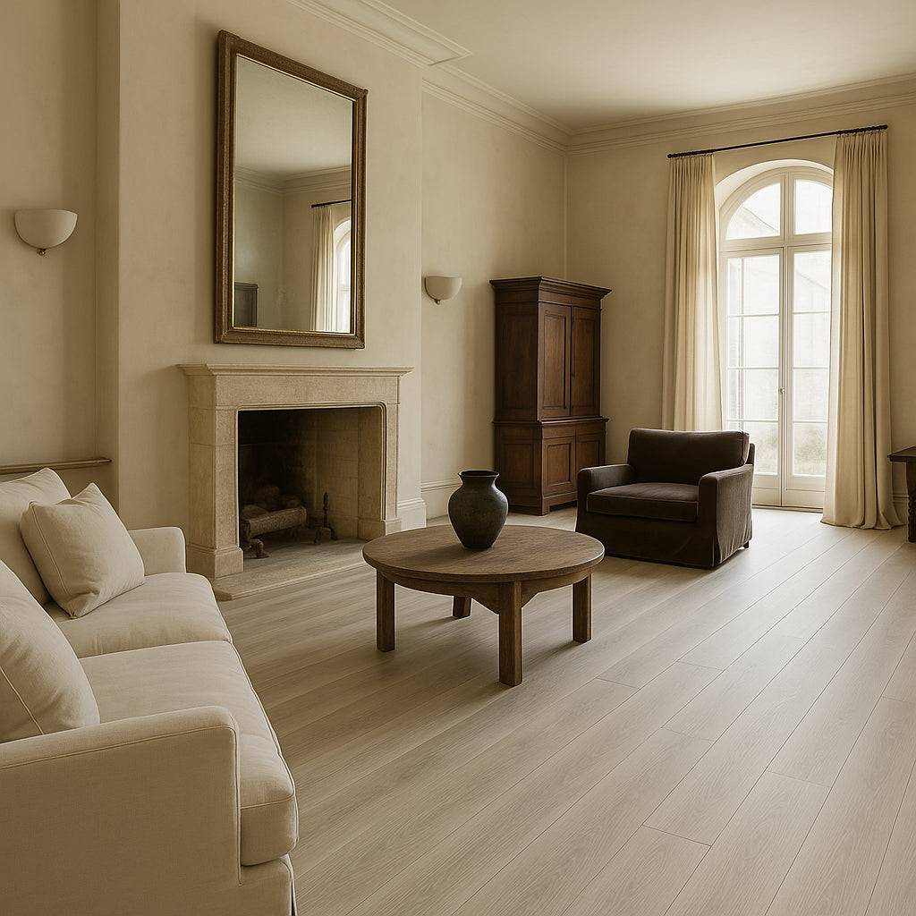 CALI Castaway Oak Vinyl Plank Sample - Waterproof, Durable, Easy Installation
