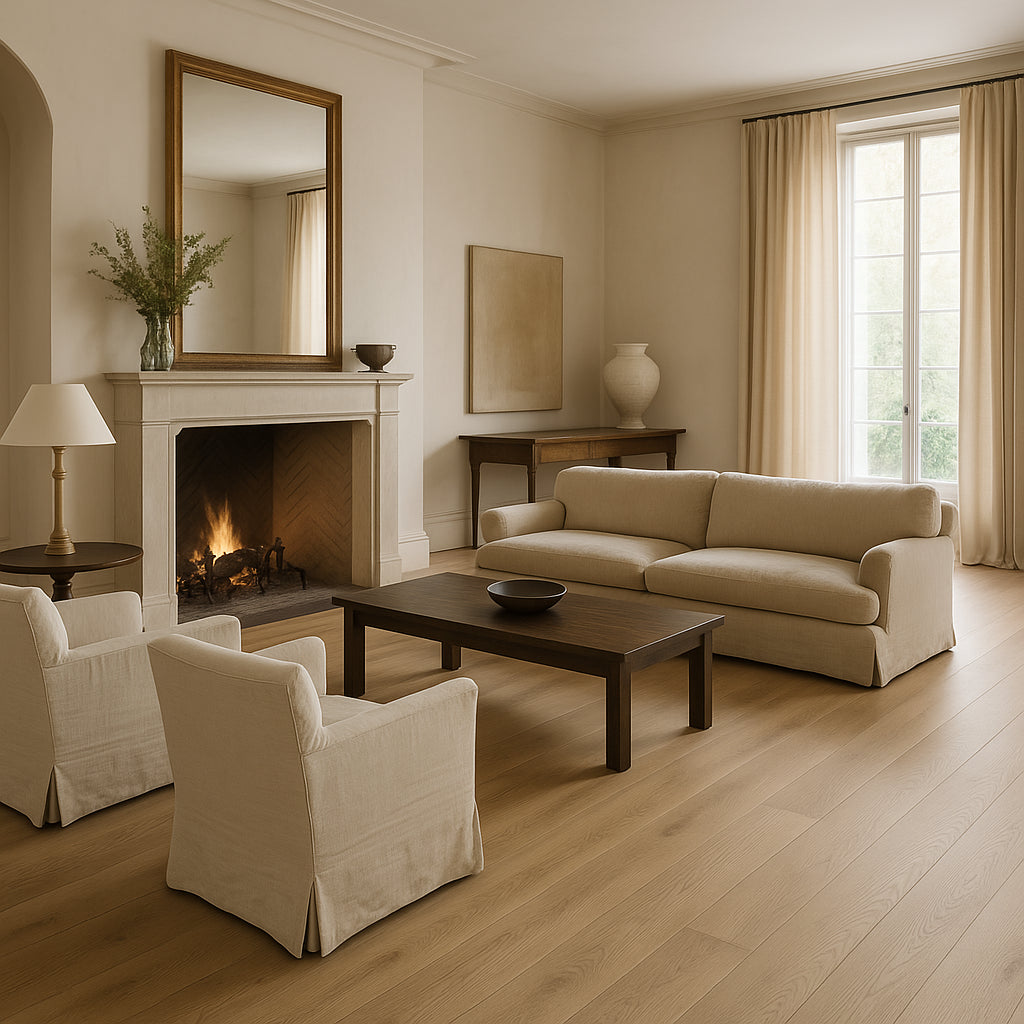 CALI Aqua Tough Eastern Swell Vinyl Plank Sample - Waterproof, Durable Flooring