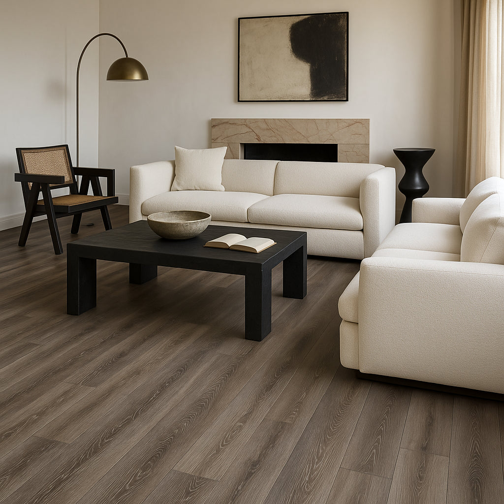 CALI Breakwater Oak Vinyl Plank Sample - Waterproof, Durable, Easy Installation