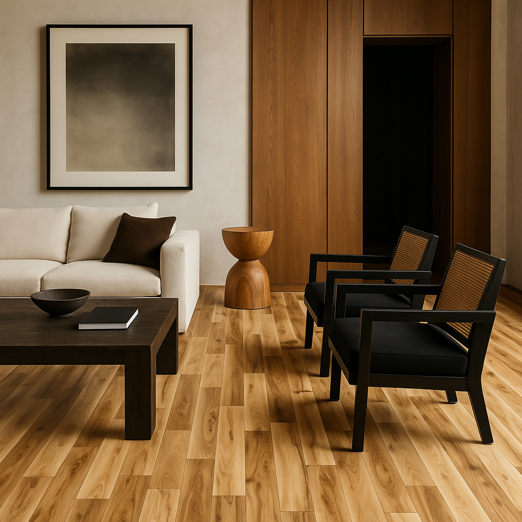CALI Huntington Hickory Vinyl Plank Sample - Waterproof, Durable, Easy Installation