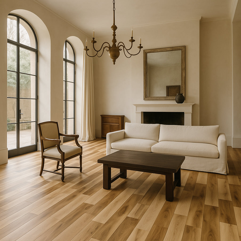 CALI Huntington Hickory Vinyl Plank Sample - Waterproof, Durable, Easy Installation
